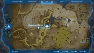 The Mogawak Shrine's location in Tears of The Kingdom (Image via Nintendo)